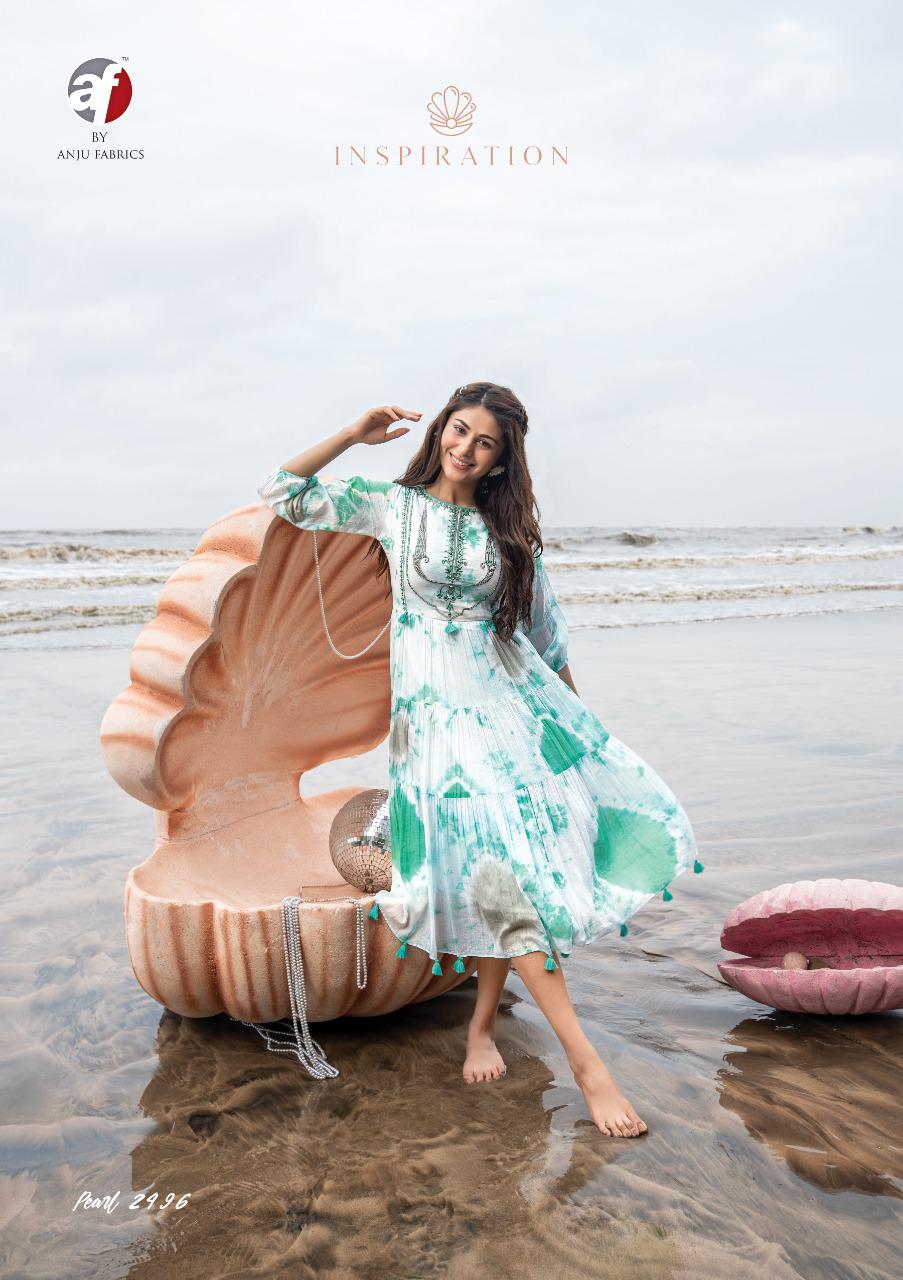 Pearl Fancy Stylish Party Wear New Designer Latest Kurtis Collection
